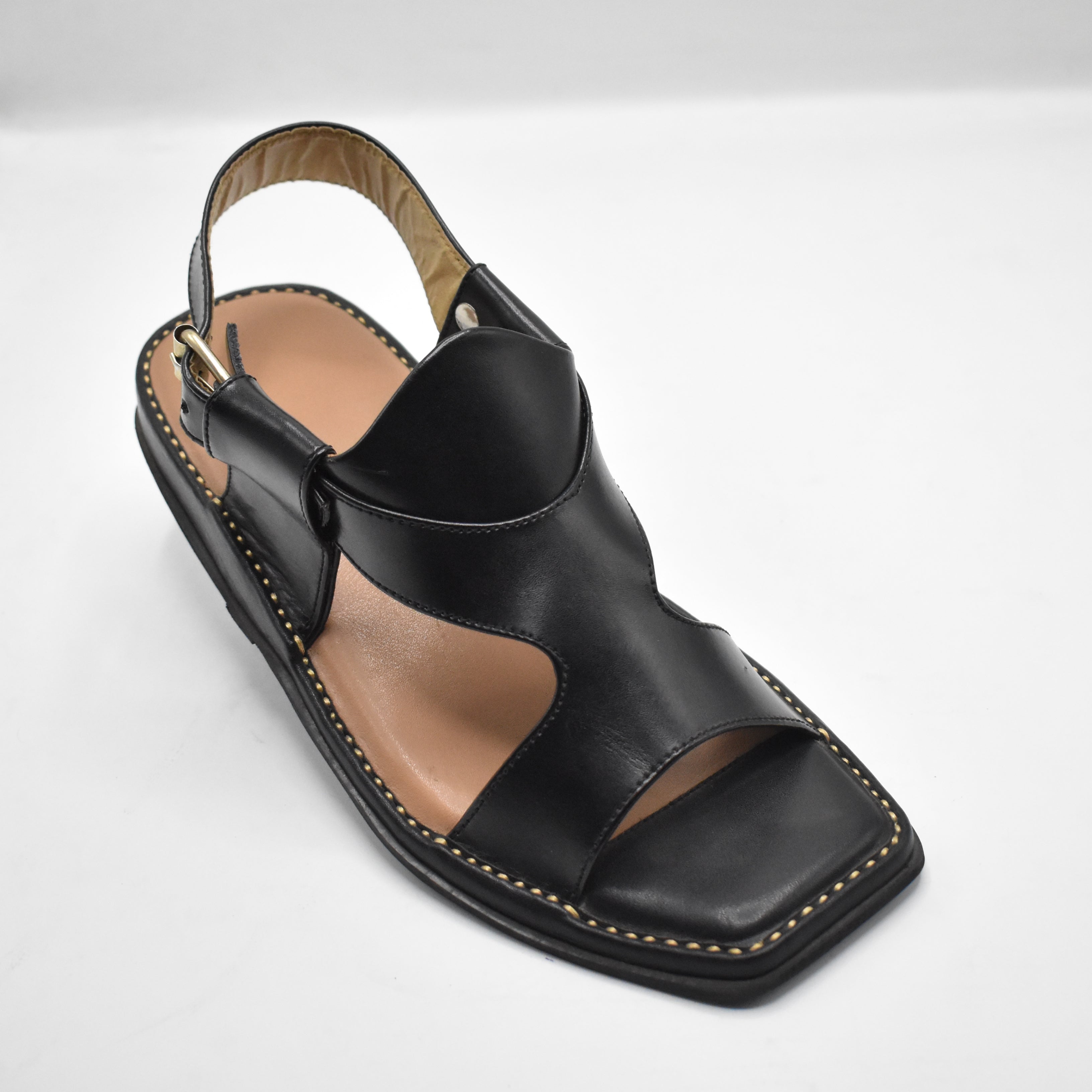 Black Panjedar Chappal