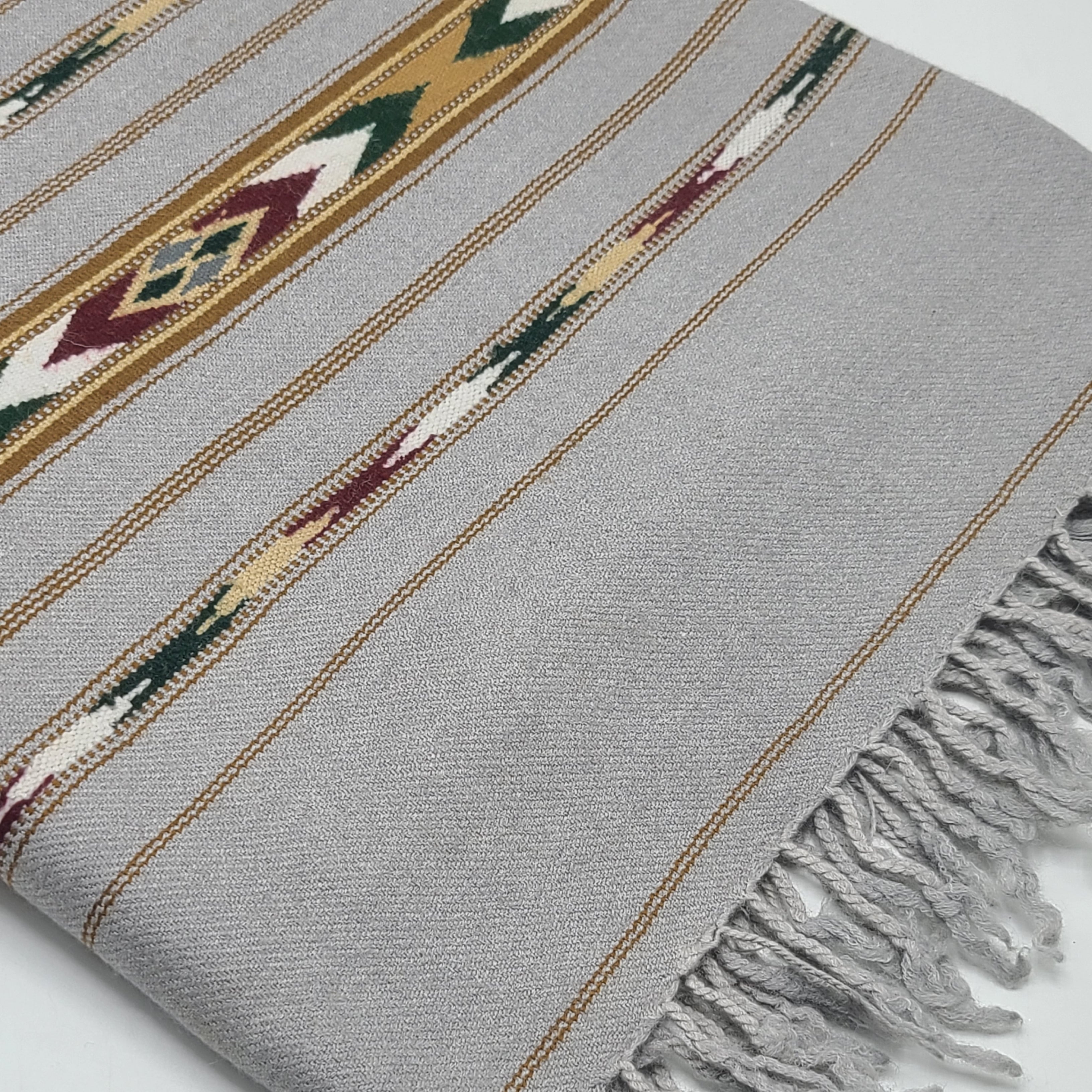 Fine Pashmina Multi Flower Border Handwork (72 Count)