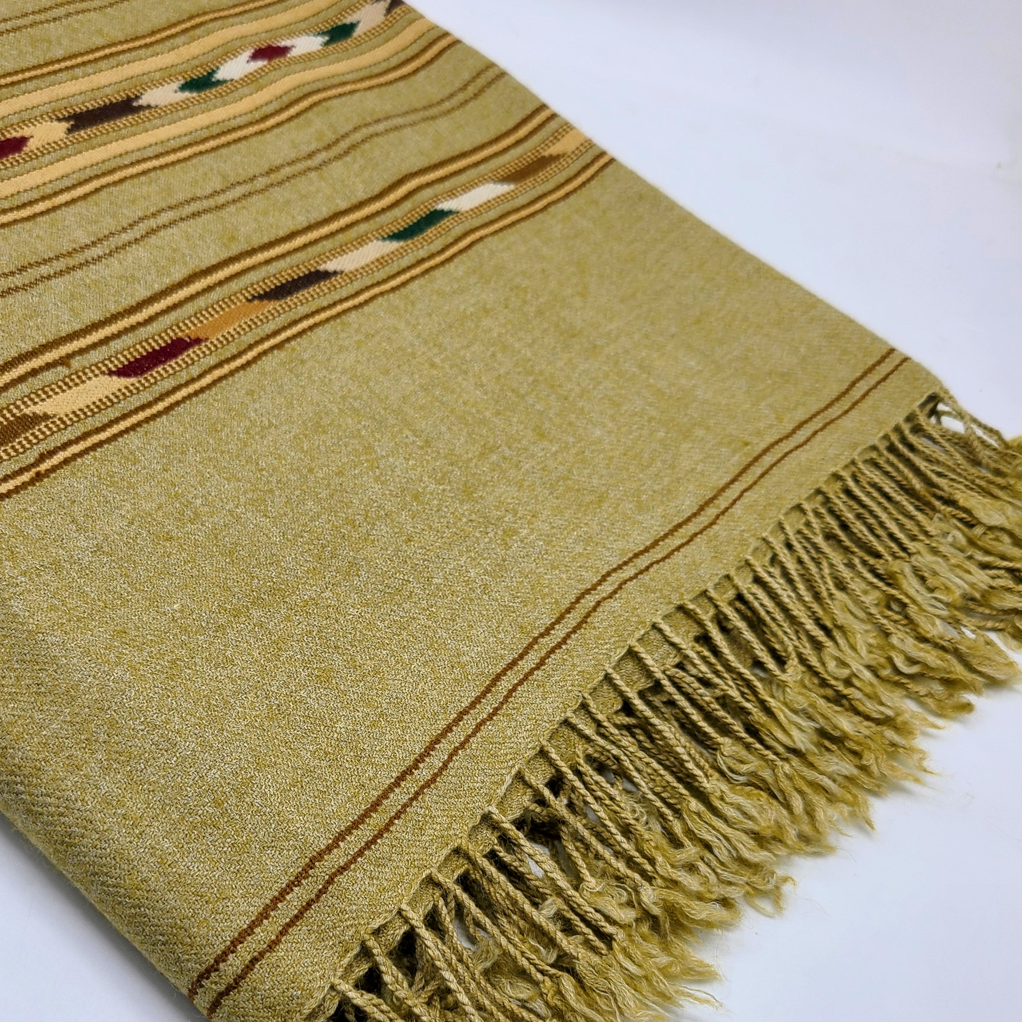 Fine Pashmina Multi Flower Border Handwork (72 Count)
