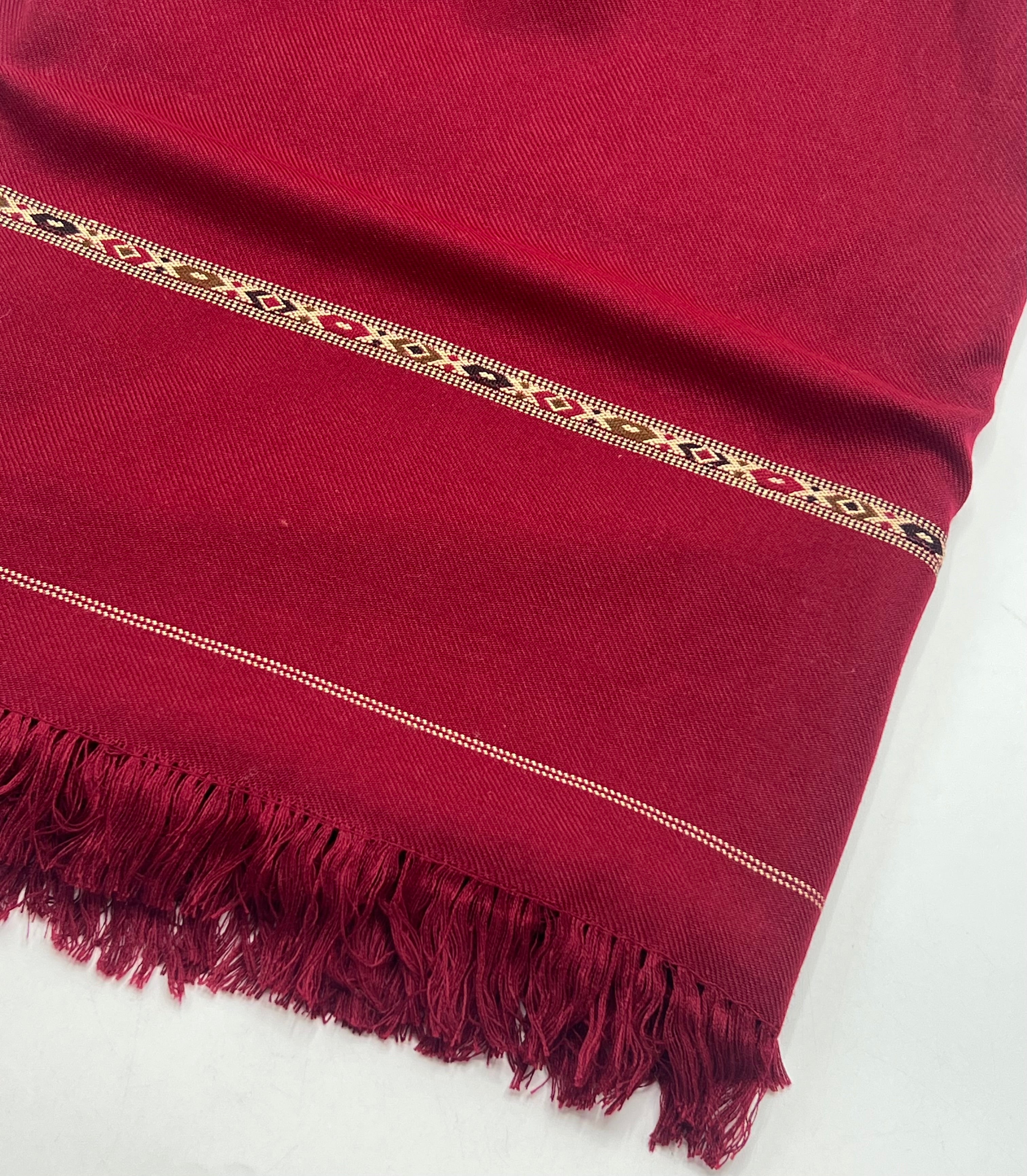 Jranda Mehroon Shawl
